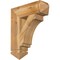 Ekena Millwork Imperial Arts & Crafts Rough Sawn Bracket, Western Red Cedar, 6"W x 22"D x 26"H BKT06X22X26IMP03RWR - alternate 1